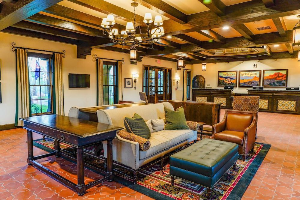 The Inn At Death Valley Bagian luar foto The lobby of the Santa Fe Opera