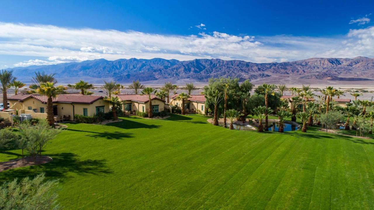 The Inn At Death Valley Bagian luar foto Aerial view of the Inn at the Preserve